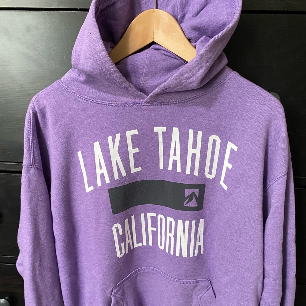 Purple Lake Tahoe hoodie size L